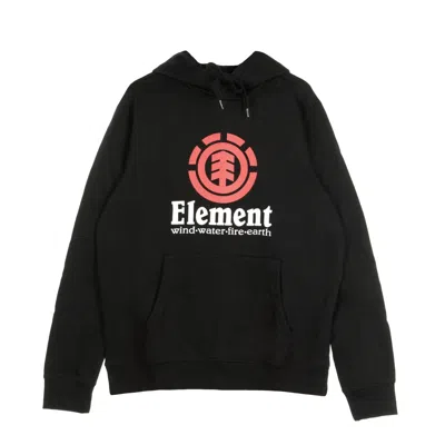 Element Lightweight Hoodie Men's Vertical Hoodie Flint Black In Black