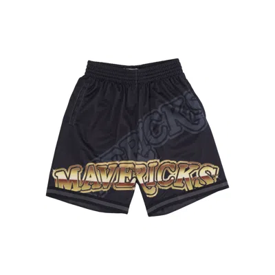 Mitchell & Ness Men's Basketball Shorts Nba Big Face 4.0 Fashion Short Hardwood Classics Dalmav In Black