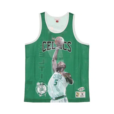 Mitchell & Ness Men's Kevin Garnett Kelly Green Boston Celtics Hardwood Classics Player Tank Top In Green