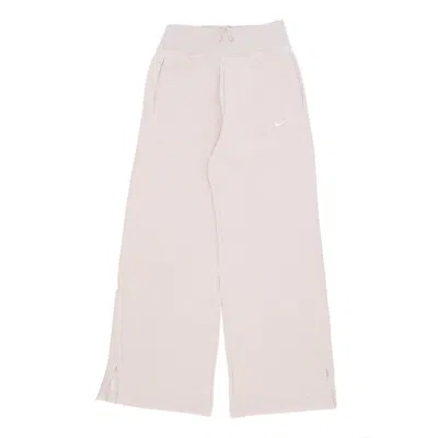Nike Women's Fleece Tracksuit Pants W Sportswear Phoenix Fleece Wide-leg Pant Lt Orewood Brn/sail