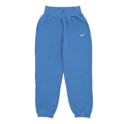 Nike Women's Fleece Tracksuit Pants W Sportswear Phoenix Fleece High - Waisted Oversized Pant Star Blue/s