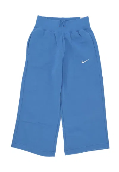 Nike Women's Fleece Tracksuit Pants W Sportswear Phoenix Fleece Pant Star Blue/sail