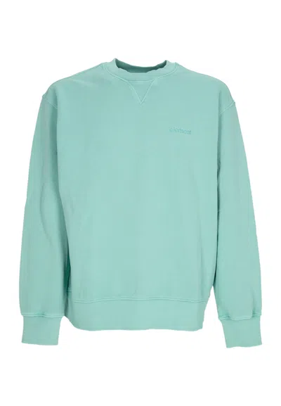 Element Cornell 3.0 Crewneck Lagoon Men's Lightweight Crewneck Sweatshirt In Green