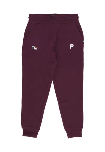 47 Brand Men's Jumpsuit Mlb Base Runner Emb Burnside Pants Phiphi Plum In Purple