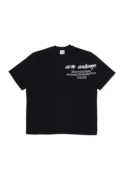 Arte Men's T-shirt Blooming Ideas Tee Black In Black
