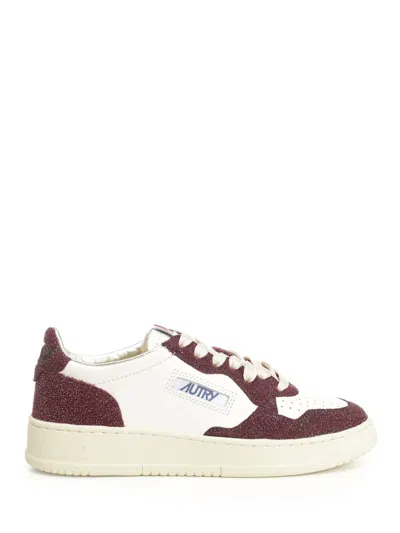 Autry Medalist Low Sneakers Bordeaux