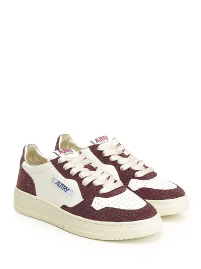 Autry Medalist Low Sneakers Bordeaux