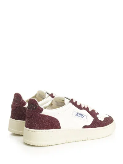 Autry Medalist Low Sneakers Bordeaux