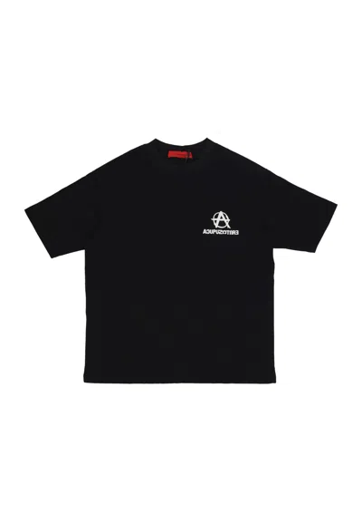 Acupuncture Men's T-shirt Staggering Tee Black In Black