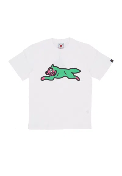 Ice Cream Men's Running Dog Tee White In White