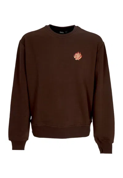 Dolly Noire Lightweight Sweatshirt Crewneck Brown