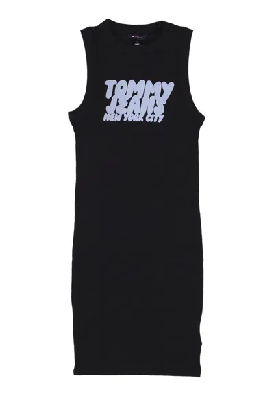 Tommy Hilfiger Women's W Bubble Tank Dress Black