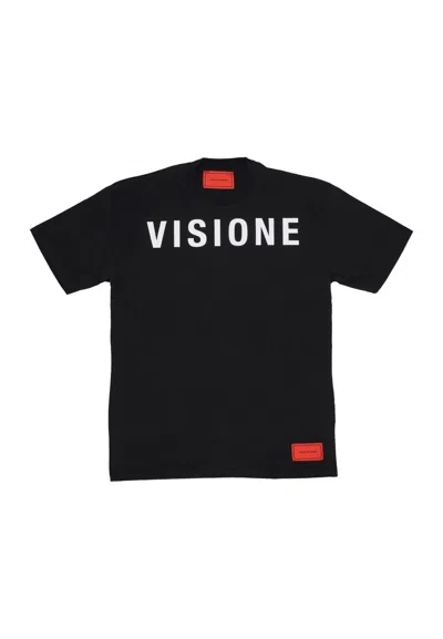 Vision Of Super Mermaid Vision Black T-shirt In Black