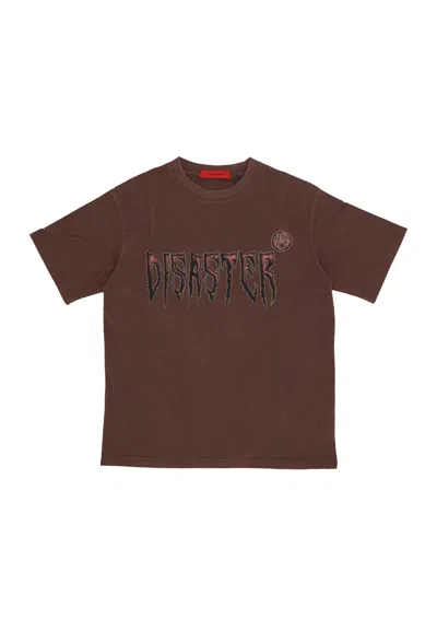 Acupuncture Men's T-shirt Acu Disaster Tee Brown In Brown