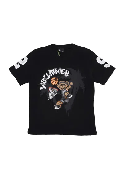 Disclaimer Men's Shirt Basketball Tee Black In Black
