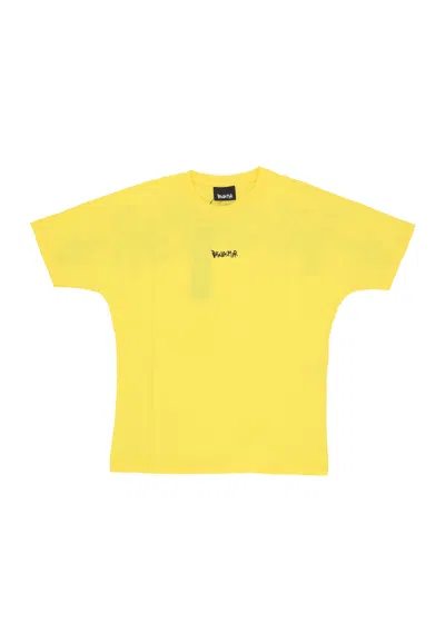 Disclaimer Men's Shirt Essential Logo Tee Yellow/st. Black In Yellow