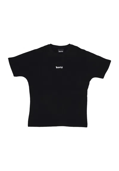 Disclaimer Men's Shirt Essential Logo Tee Black/white In Black