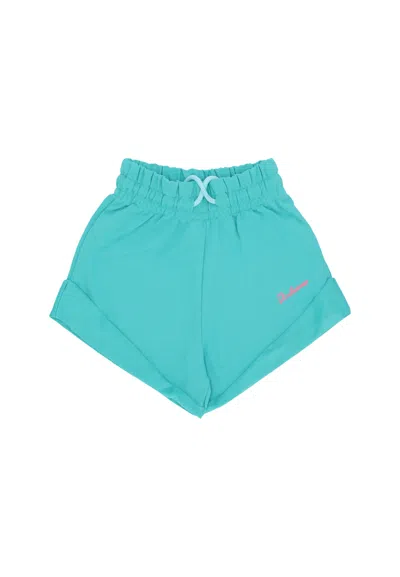 Disclaimer Women's Pants W Logo Short Mint/st Fuchsia