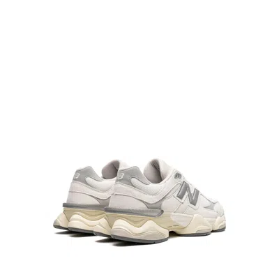 New Balance Textured Sneakers With Cushioned Sole In White