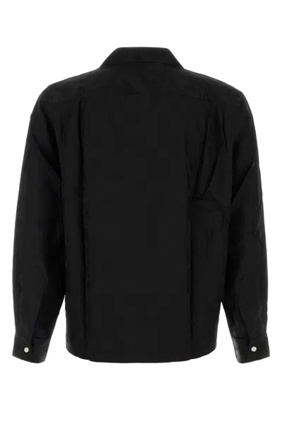 Bode Men Black Jacquard Football Shirt In Black