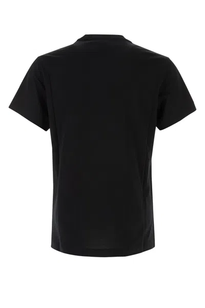 Burberry Parker Logo-embroidered Cotton-jersey T-shirt