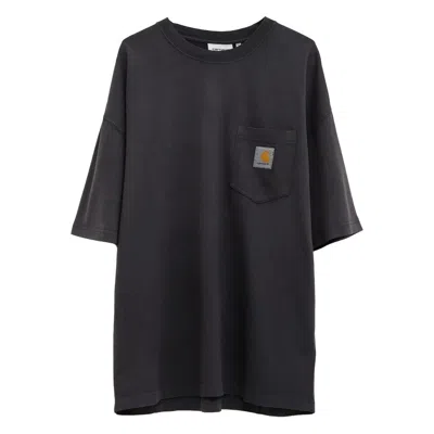 Carhartt Hudson Pocket Short-sleeved T-shirt In Black