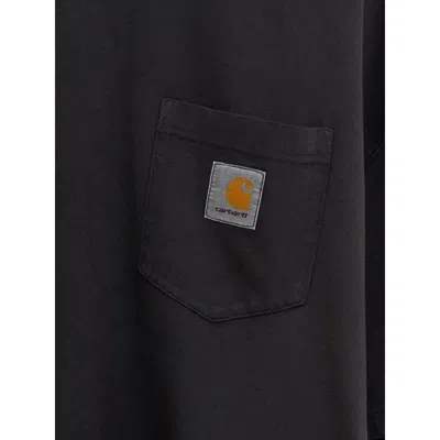 Carhartt Hudson Pocket Short-sleeved T-shirt In Black