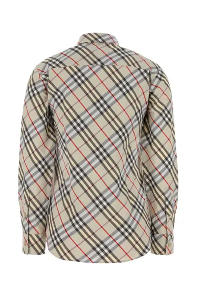 Burberry Women's Embroidered Poplin Shirt
