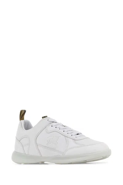 Burberry Men Matrix Sneakers In White