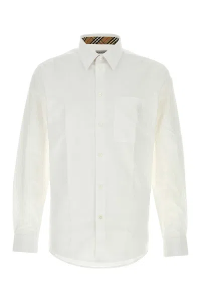 Burberry Sherfield Shirt And Blouse White In White