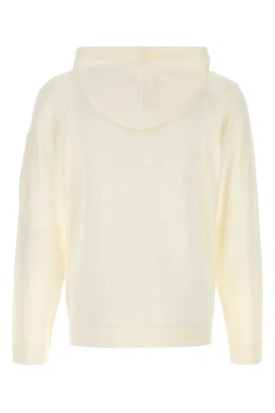 C.p. Company Hoodie In White