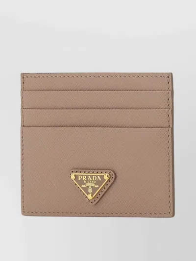 Prada Textured Leather Card Holder
