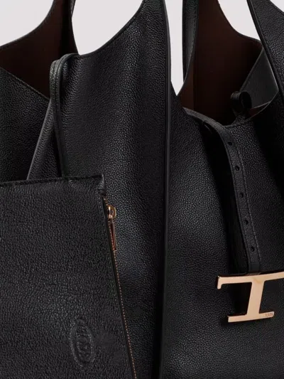 Tod's T Buckle Top Handle Shoulder Bag