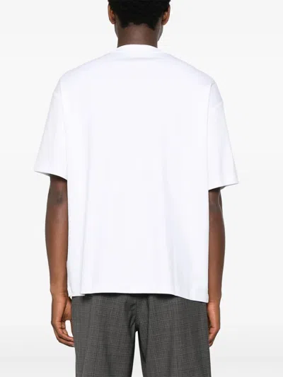 Calvin Klein T Shirt In Cotone In White