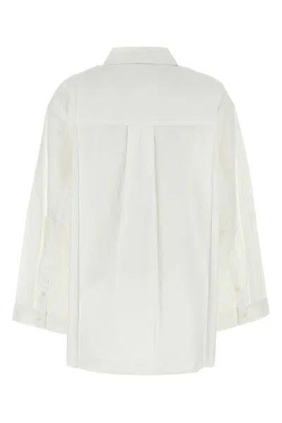 Camilla And Marc White Poplin Winslow Oversize Shirt