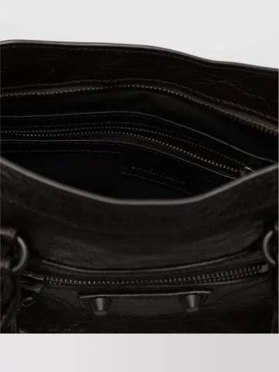 Balenciaga Small Leather Handbag For The City