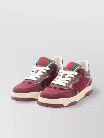 Gucci Re-web Sneakers Gg Fabric