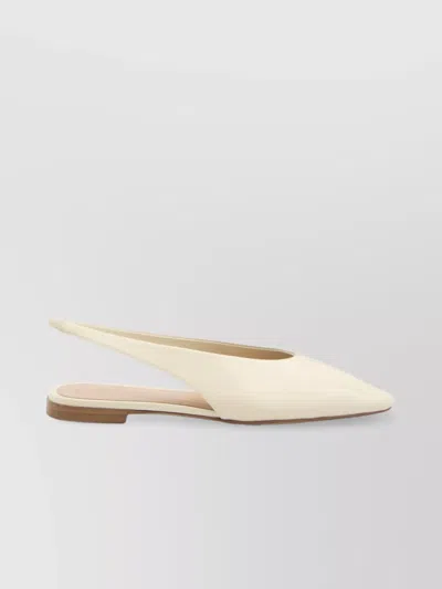 Bottega Veneta Sofia Slingback Ballerinas In Glossy Calfskin