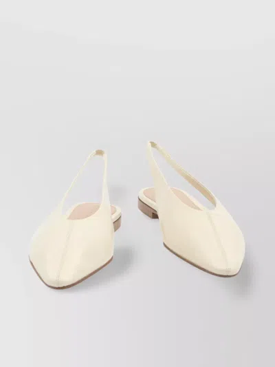 Bottega Veneta Sofia Slingback Ballerinas In Glossy Calfskin