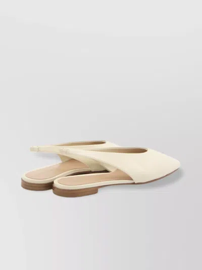 Bottega Veneta Sofia Slingback Ballerinas In Glossy Calfskin