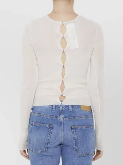 Gucci Ultra-fine Wool Jumper In White