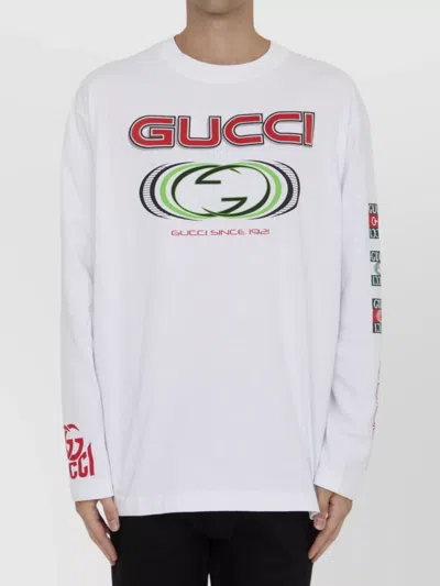Gucci Logo Heavy Cotton Jersey T-shirt