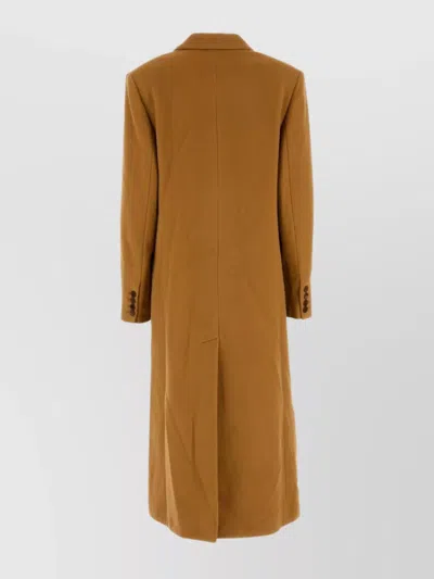 Isabel Marant Wool Blend Ellenita Coat With Back Vent
