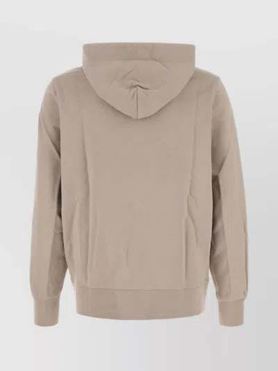 Canada Goose Huron Patch-logo Hoodie In Neutral