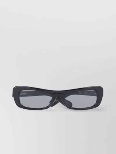 Jacquemus Capri Rectangular Frame Sunglasses