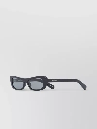 Jacquemus Capri Rectangular Frame Sunglasses