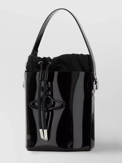 Vivienne Westwood Daisy Bucket Bag In Leather