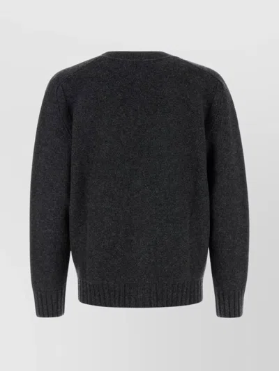 Bottega Veneta Cardigan In Lana In Black