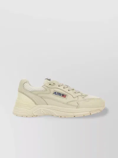 Autry Leather And Mesh Hyperway Sneakers