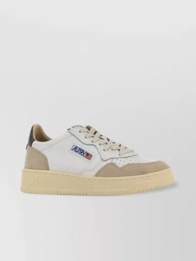 Autry Leather And Suede Medalist Sneakers